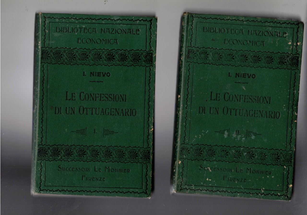 Confessioni di un Ottuagenario. Vol. I-II.