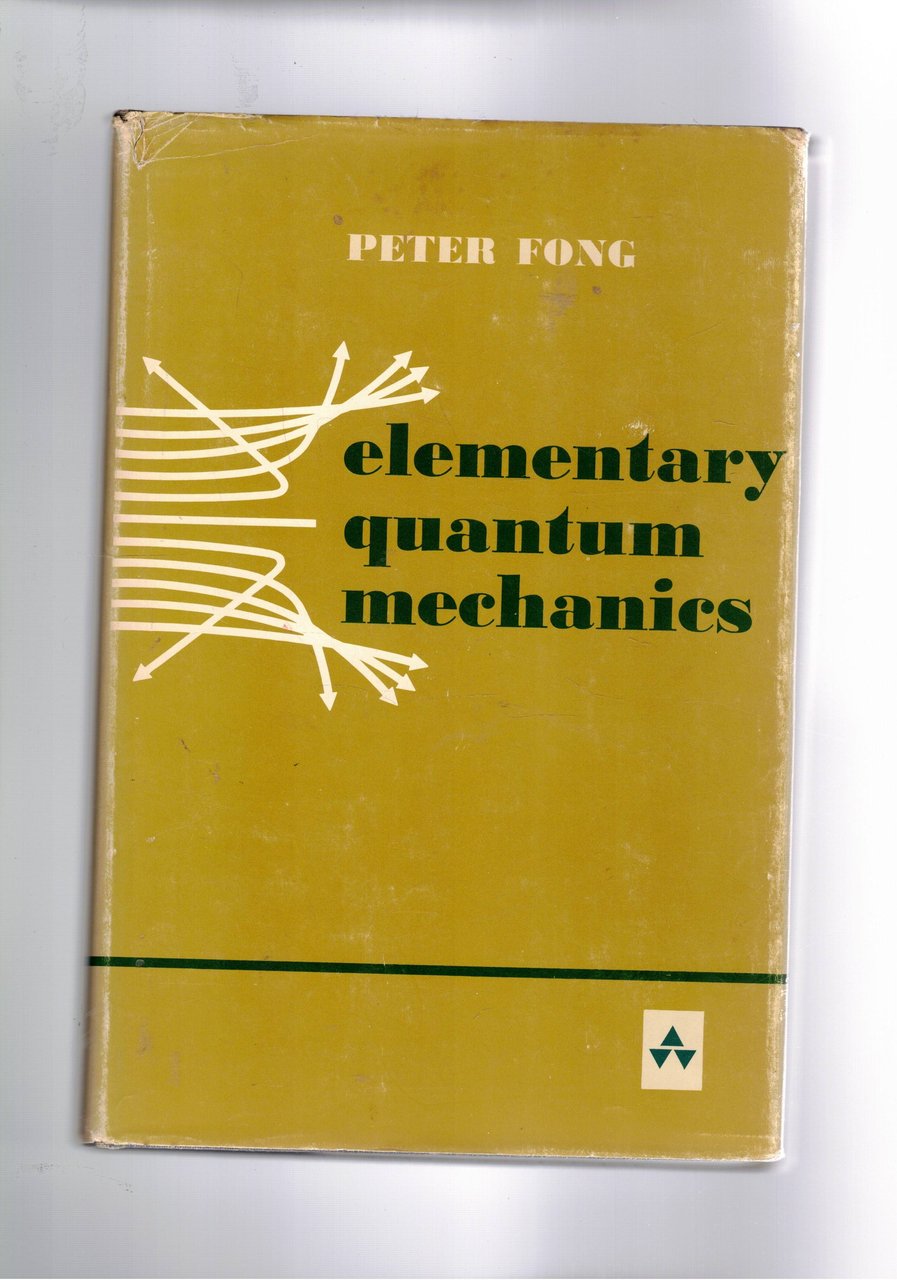 Elementary quantum mechanics.