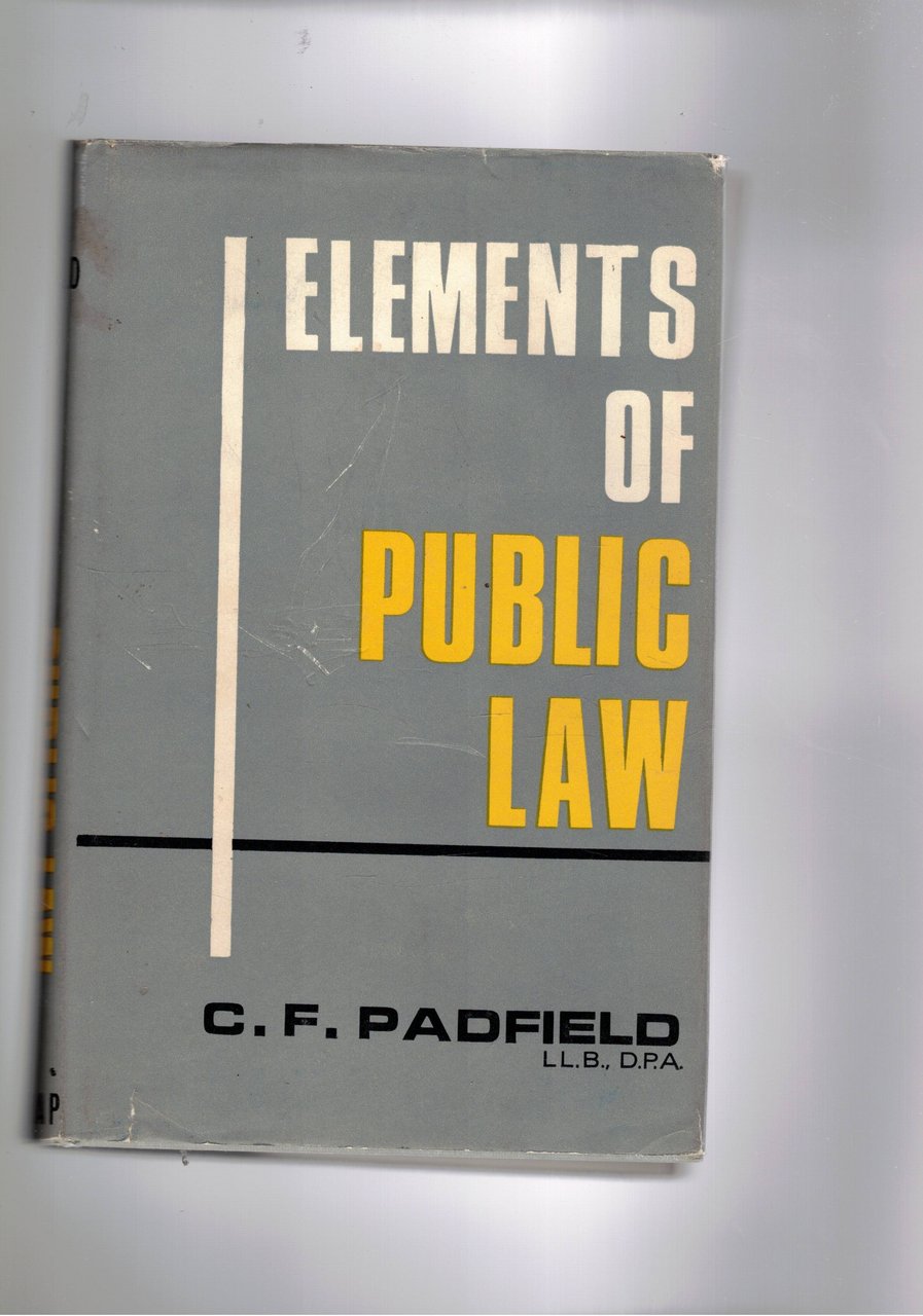 Elements of public law.