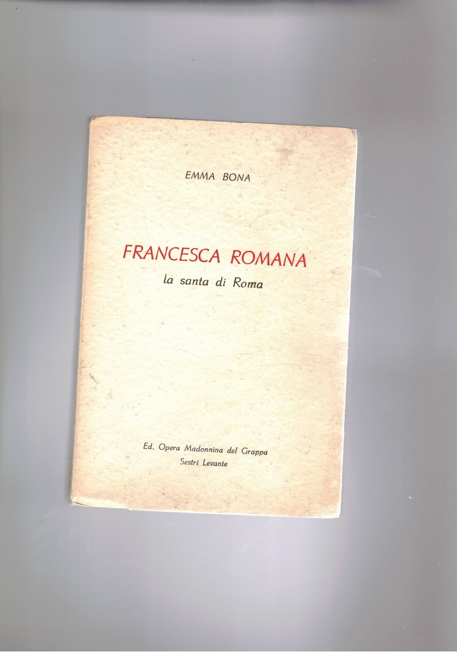 Francesca romana la santa di Roma.