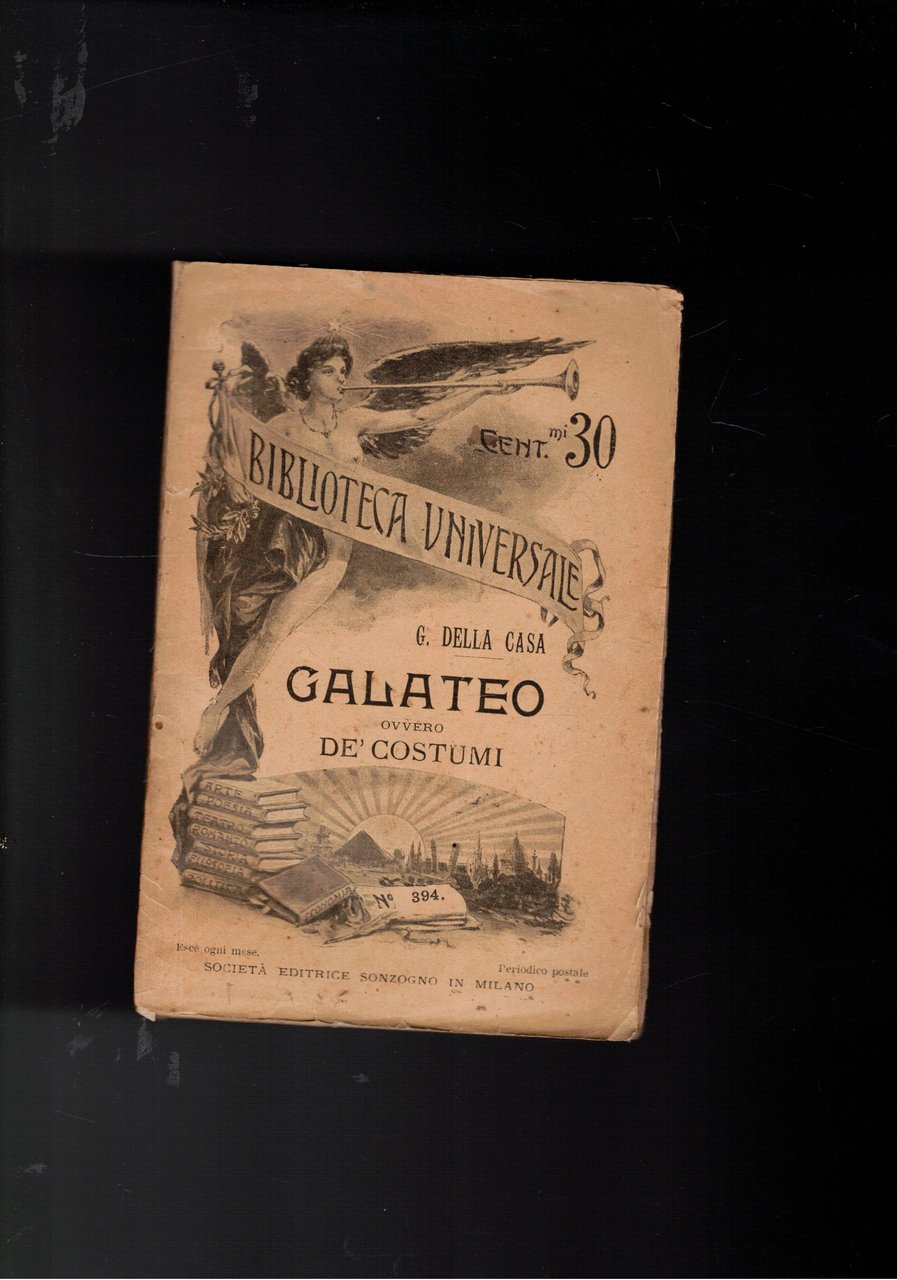 Galateo. Ovvero dè costumi. | Immagine principale