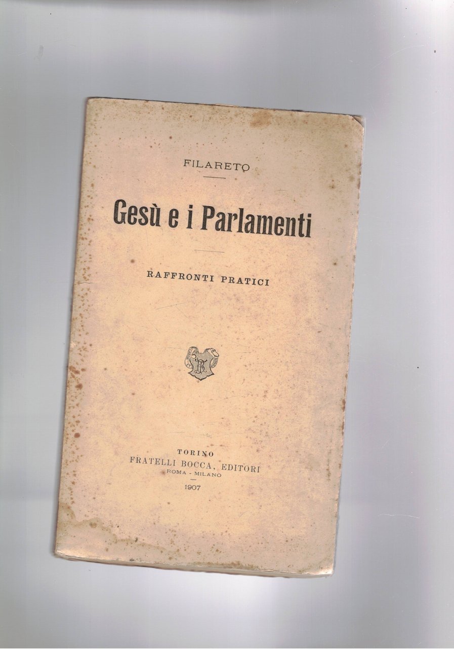 Gesù e i Parlamenti. Raffronti pratici. | Immagine principale