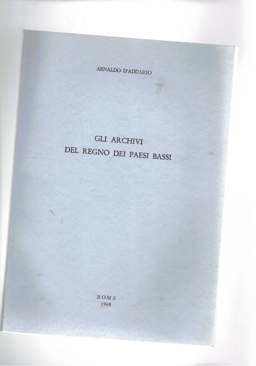 Gli archivi del Regno dei Paesi Bassi.