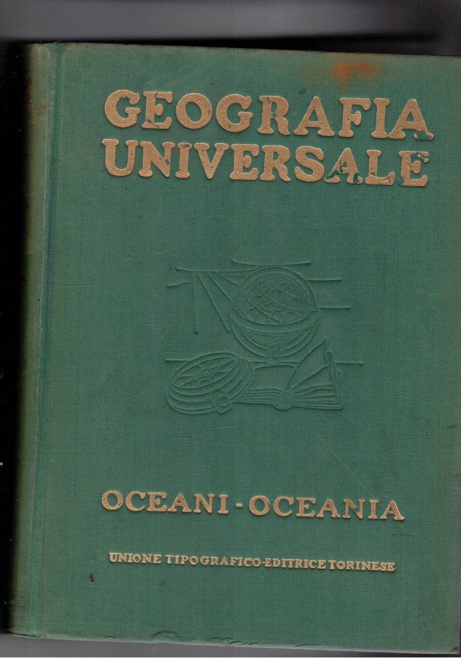 Gli oceani. L'Oceania. Volume 8° de la Geografia universale illustrata.