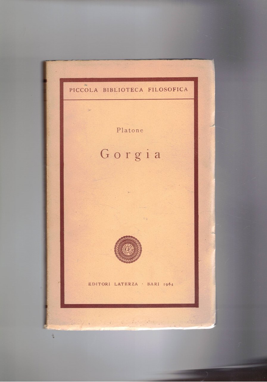Gorgia. a cura diN. Sabbatucci.