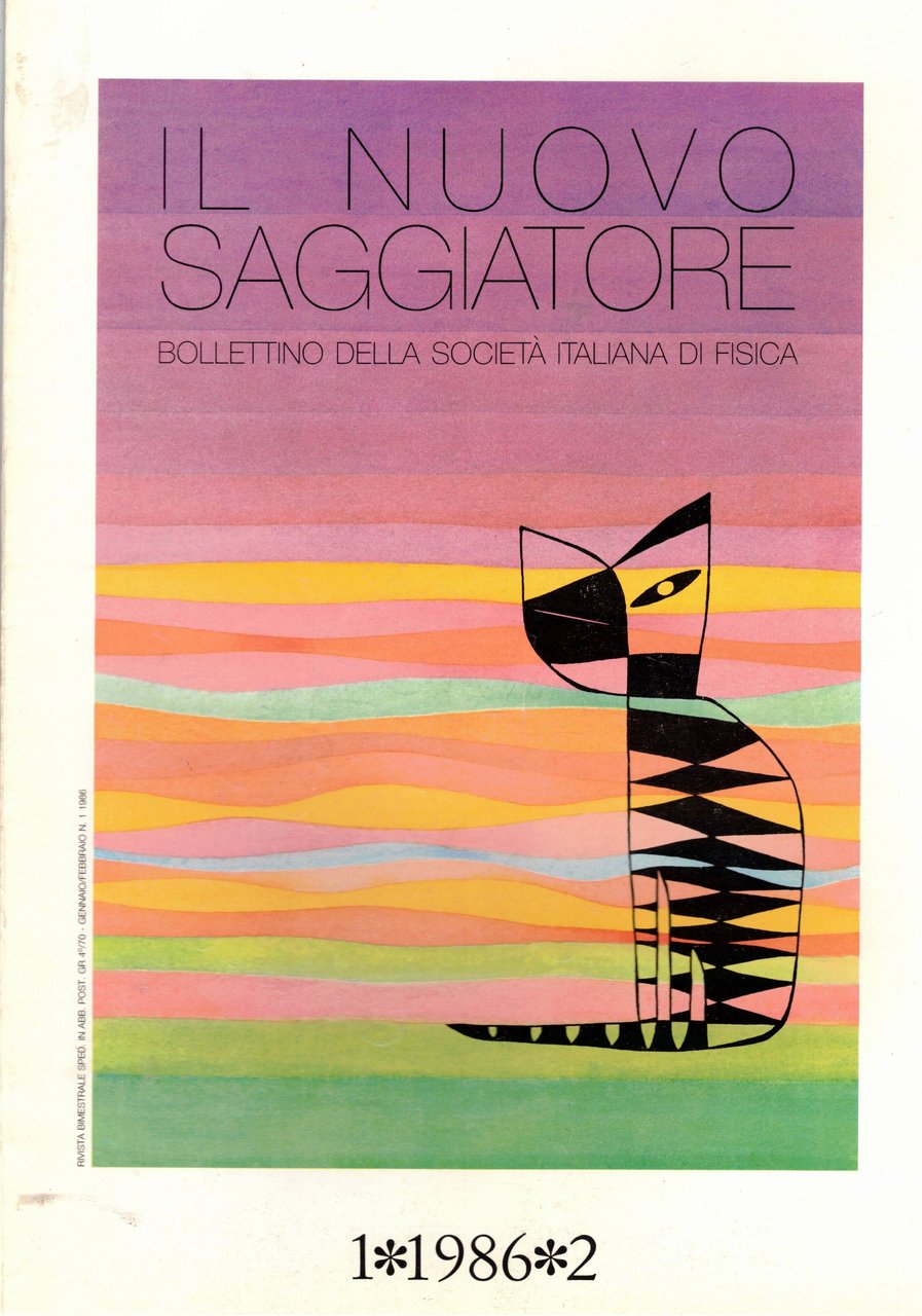 Il Nuovo Saggiatore, Bollettino bimestrale della Società Italiana di Fisica. …