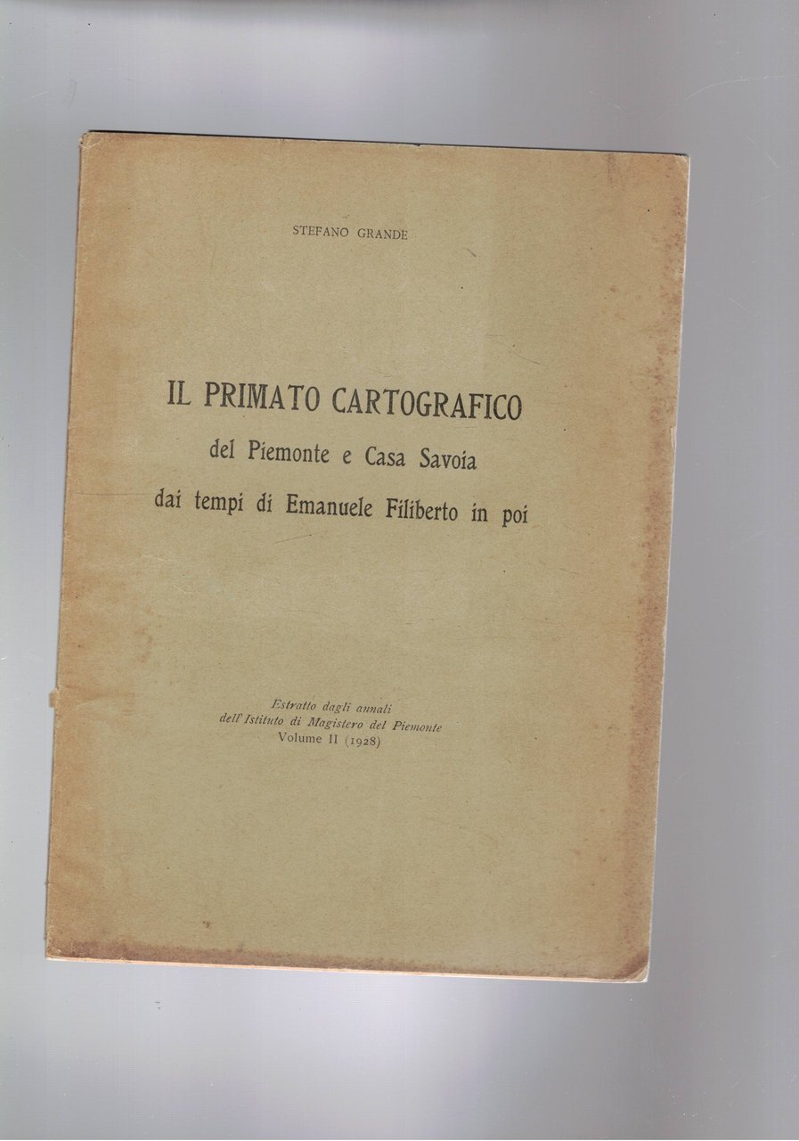 Il primato cartografico del Piemonte e casa savoia dai tempi … | Immagine principale