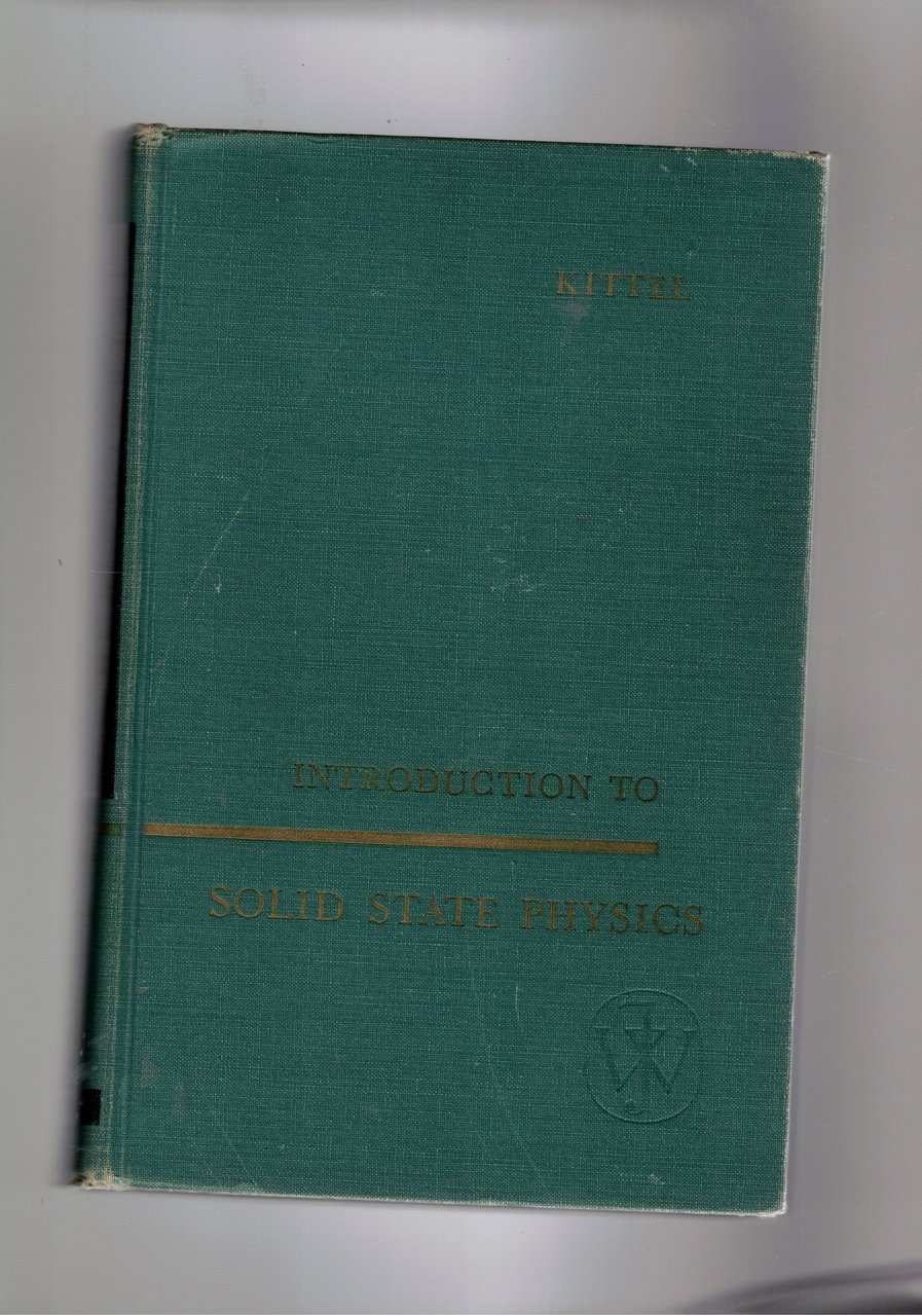 Introduction to Solid State Physics. 2a edizione.