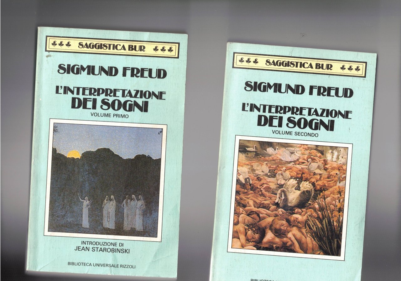 L'interpretazione dei sogni. Vol. I-II. Coll. Bur. Introduzione di J. …