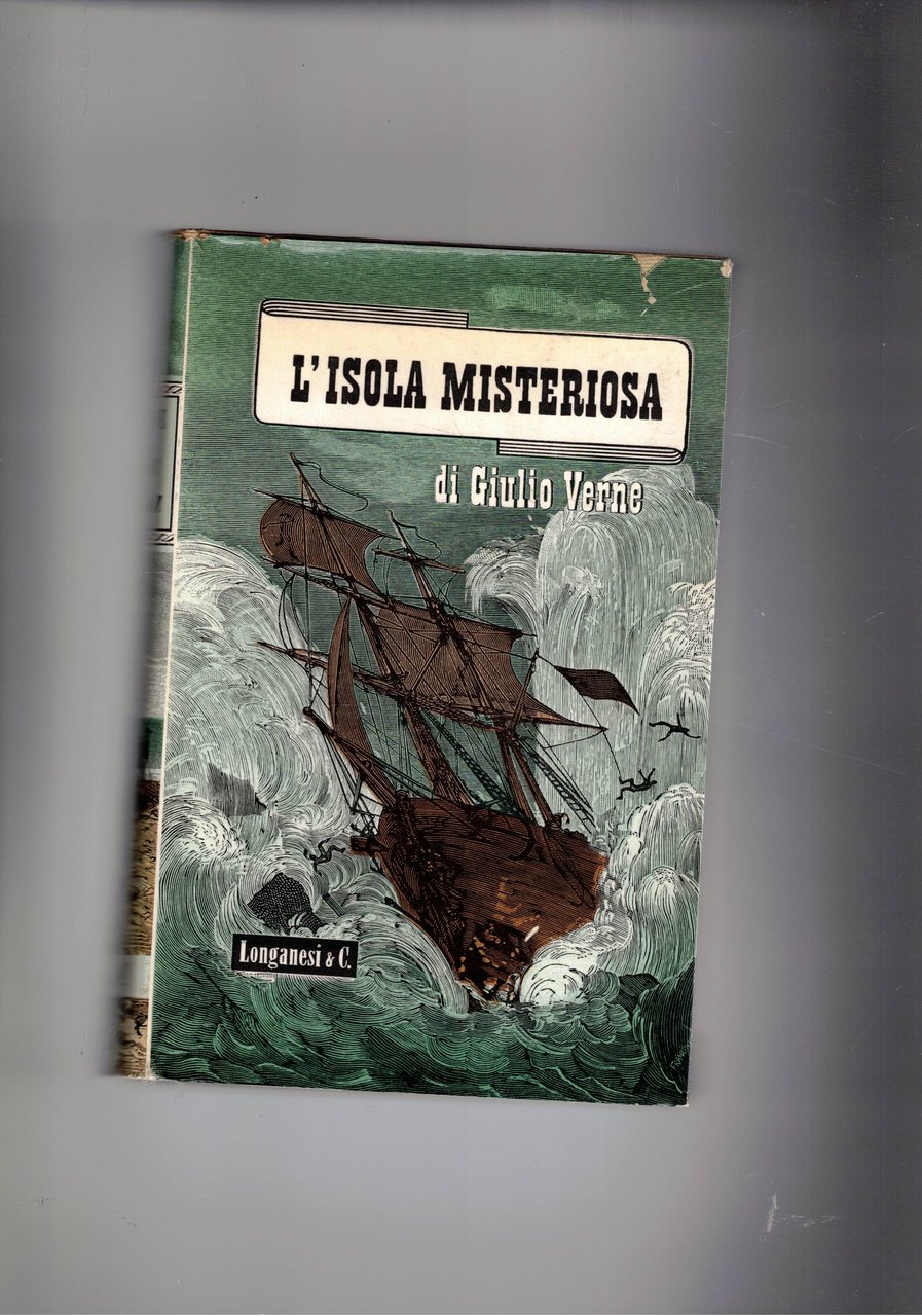 L'isola misteriosa. Romanzo. Con 50 inc. dall'edizione ottocentesca.