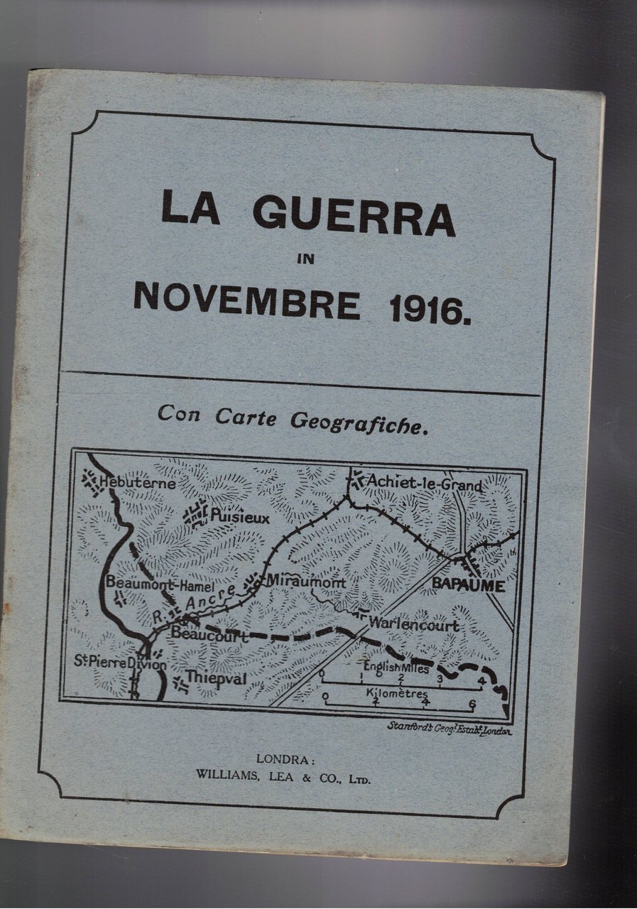 La Guerra in Novembre 1916: La vittoria italiana sul Carso., …