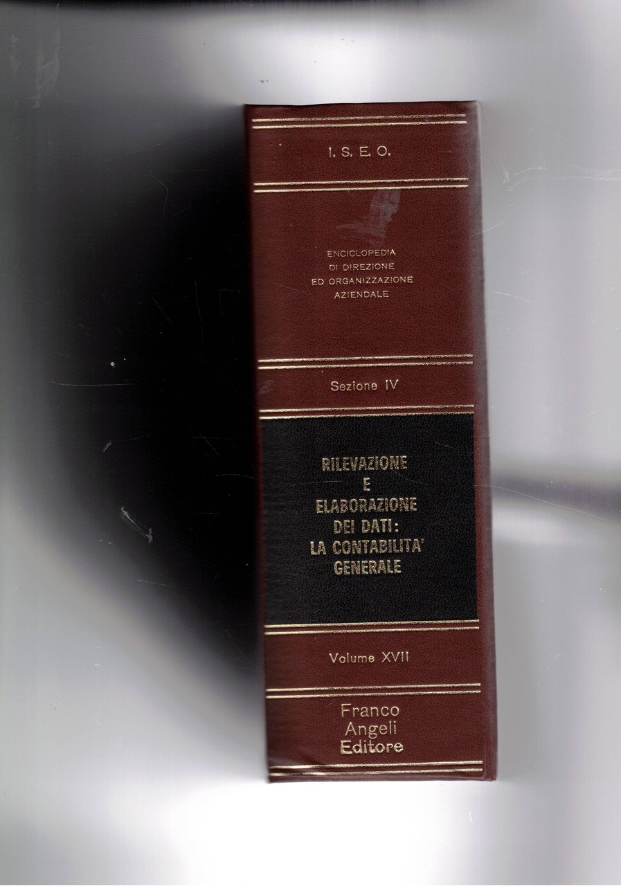 La rilevazione e l'elaborazione dei dati tomo I° la contabilità …