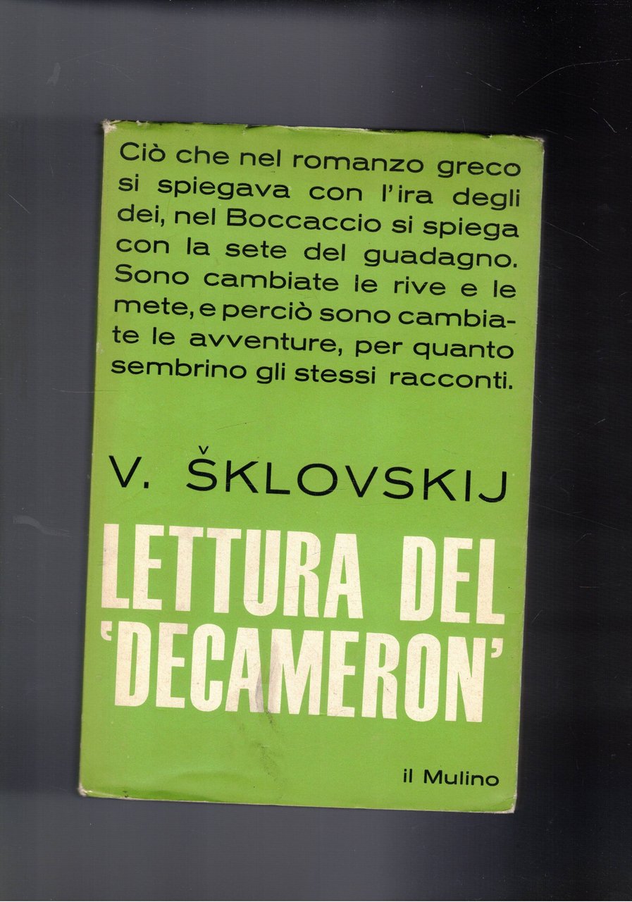 Lettura del "Decameron". Dal romanzo d'avventura al romanzo di carattere.