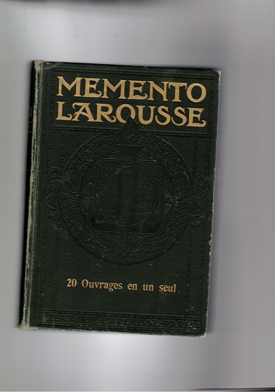 Memento Latousse. Encyclopedique & illustré. Avec 900 gravures, 82 cartes, …
