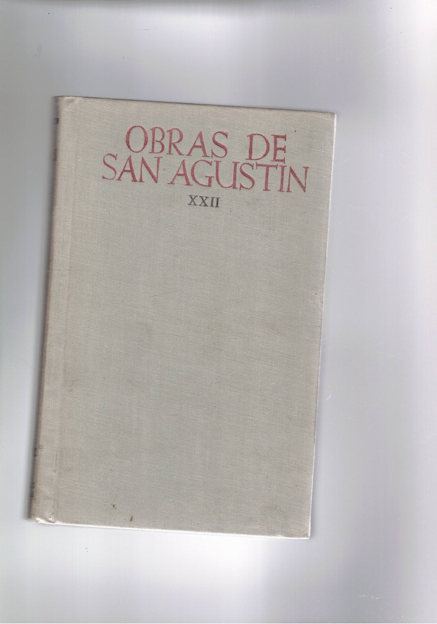 Obras de San Agustin en edicion bilingue tomo XXII. Enarraciones … | Immagine principale