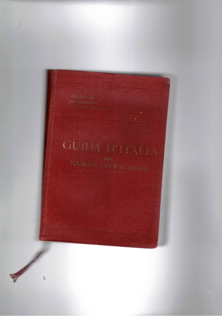 Piemonte Lombardia, Canton Ticino, serie guide d'Italia del Tci.