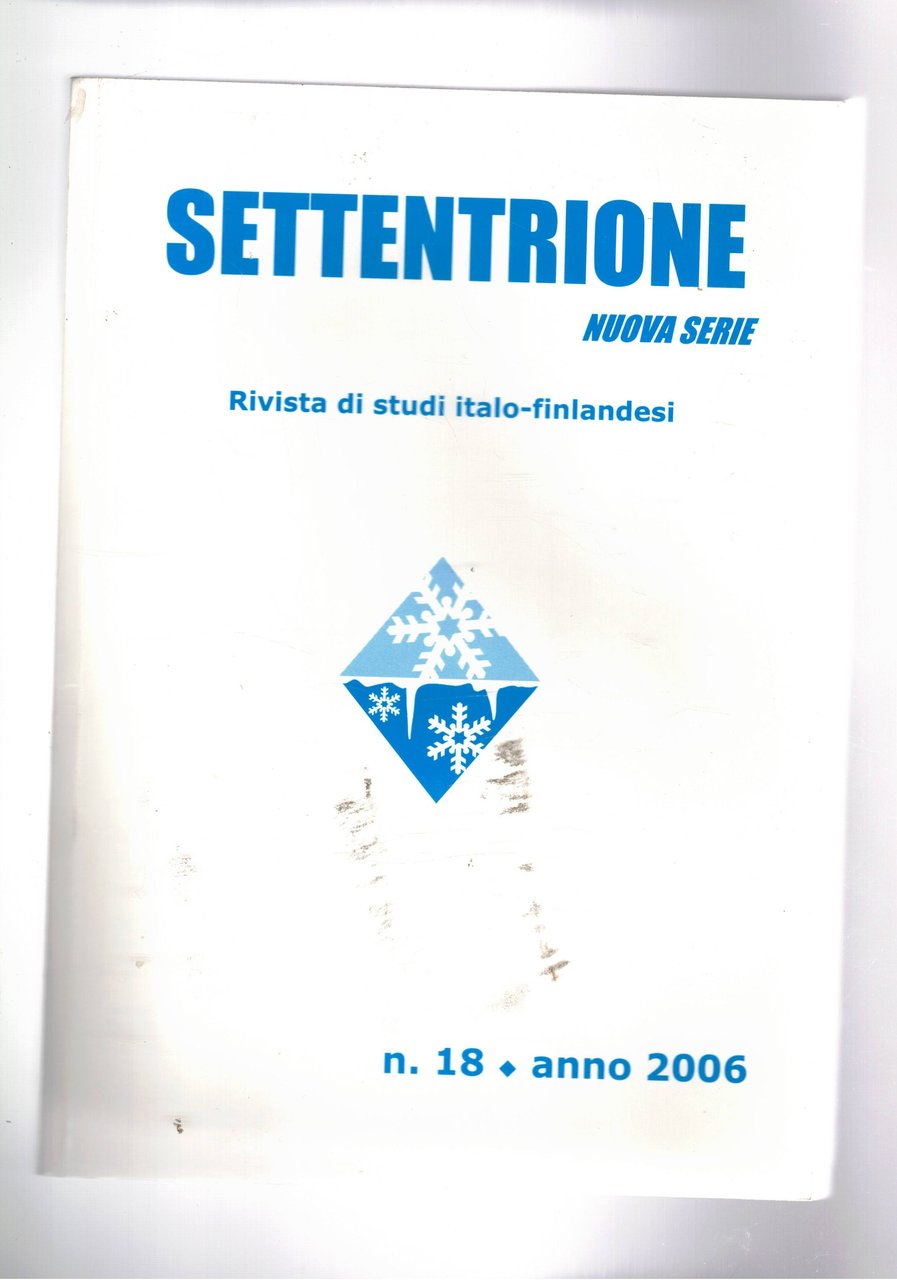 Settentrione, rivista di studi Italo-Finlandesi. Nuova serie n° 18 anno …