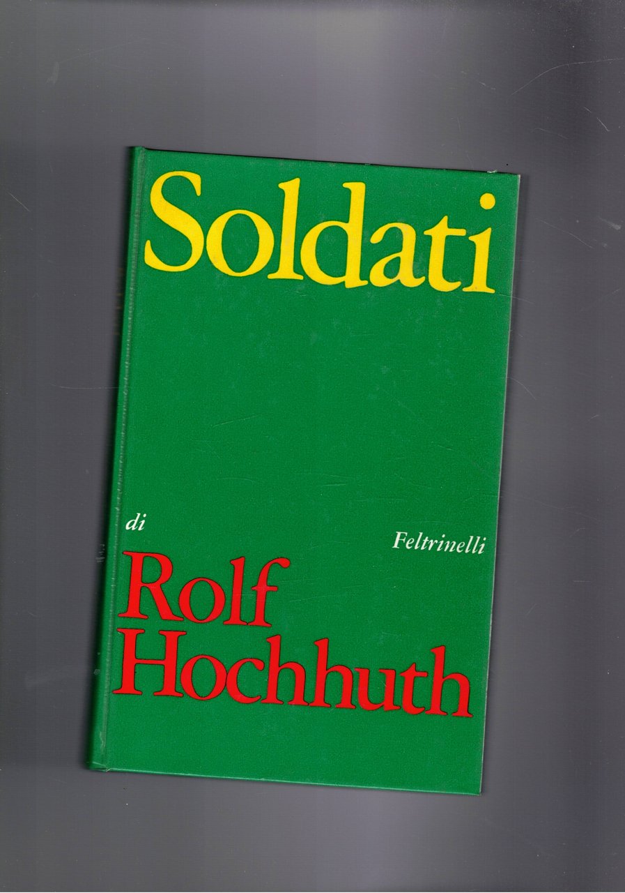 Soldati. Necrologio per Ginevra. Tragedia. Prima edizione.