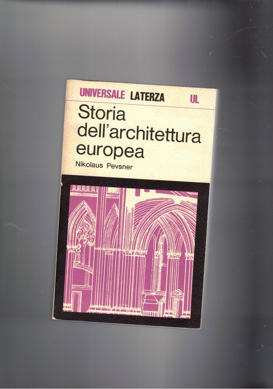 Storia dell'architettura europea.