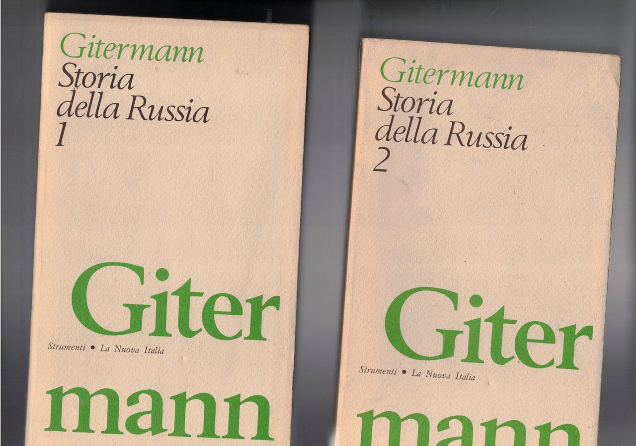 Storia della Russia vol. I-II. Dalle origini alla vigilia dell'invasione …