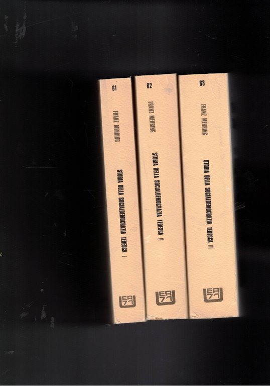 Storia della socialdemocrazia tedesca vol. I-III.