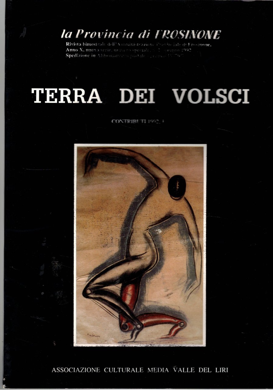 Terra dei Volschi Contributi 1992 1° Supplemento alla riv. la …