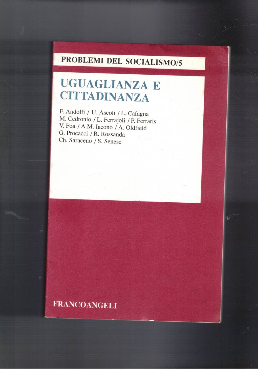 Uguaglianza e cittadinana. n° 5 della rivista
