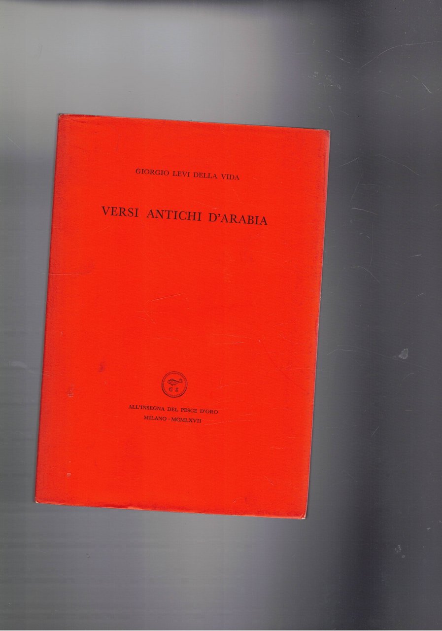 Versi antichi d'Arabia. | Immagine principale