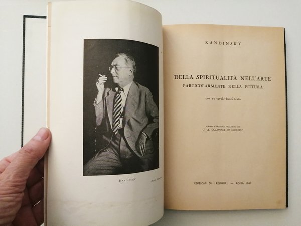 Della spiritualita nell Arte particolarmente nella pittura