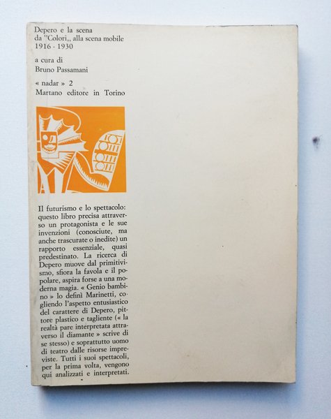 Nadar 2. Depero e la scena. Da colori alla scena mobile