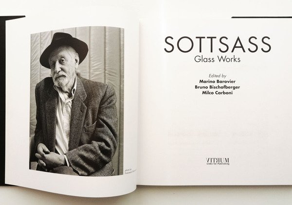 Sottsass. Glass works. Edited by Marino Barovier - Bruno Bischofberger …