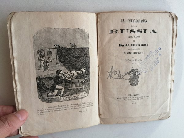 Il ritorno dalla Russia. Romanzo di David Bertolotti con l …