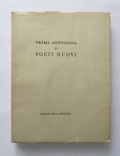 Prima antologia di Poeti nuovi