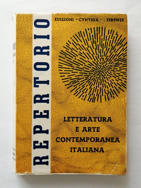 Repertorio letteratura e arte contemporanea italiana