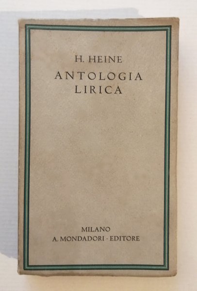 Antologia lirica