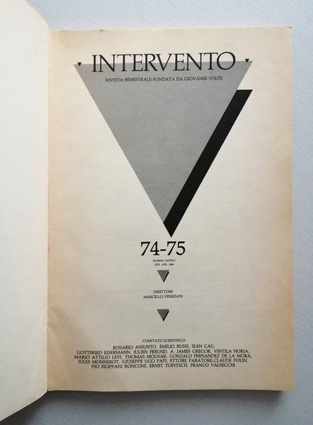 Intervento - 74/75 Sul Fasismo - Rivista Bimestrale fondata da …