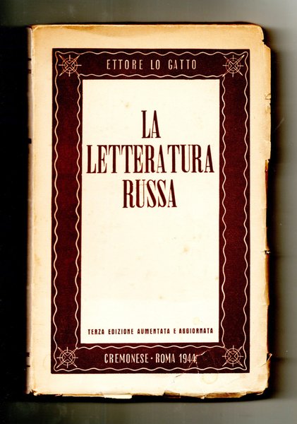 La letteratura Russa