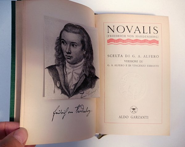 Il fiore delle varie Letterature in traduzioni Italiane. NOVALIS