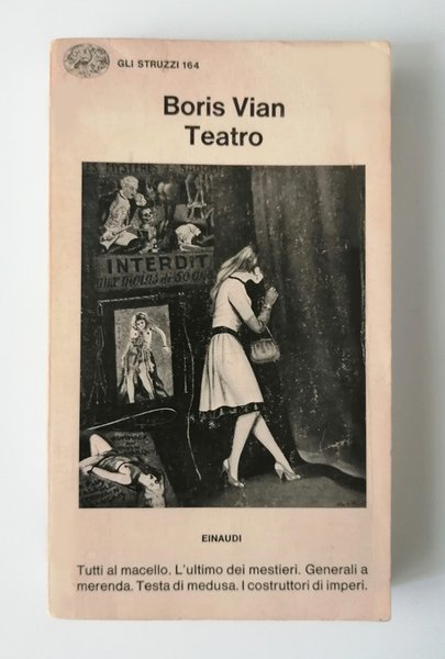 Teatro. Tuttia al macello. - l ultimo dei mestieri. - …