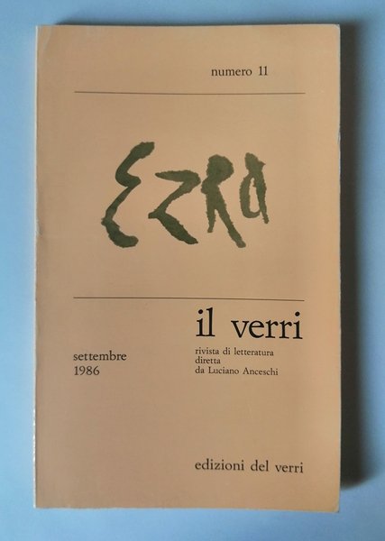 Ezra. Il Verri