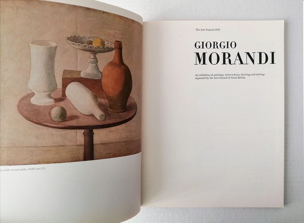 Giorgio Morandi. An exhibition of paintings, water colours, drawings and …