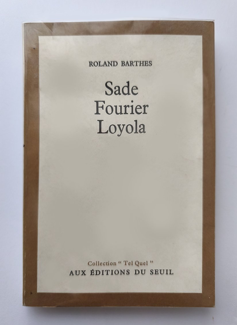 Sade Fourier Loyola