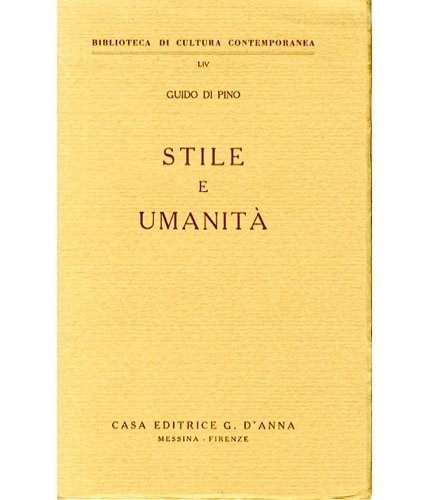 Stile e umanità .