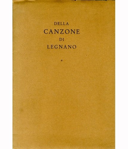 Della canzone di Legnano.