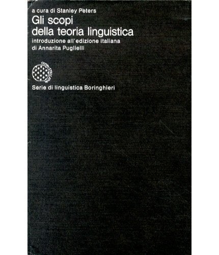 Gli scopi della teoria linguistica.