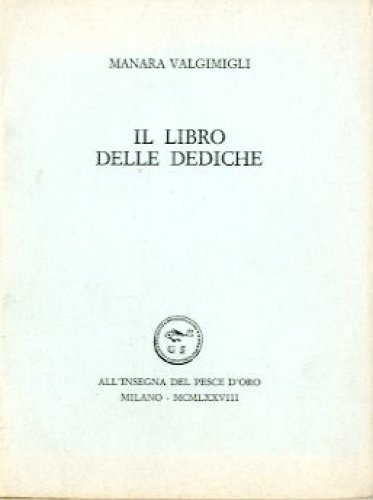 Il libro delle dediche.
