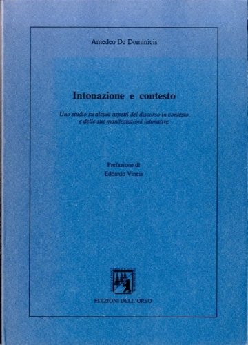 Intonazione e contesto.