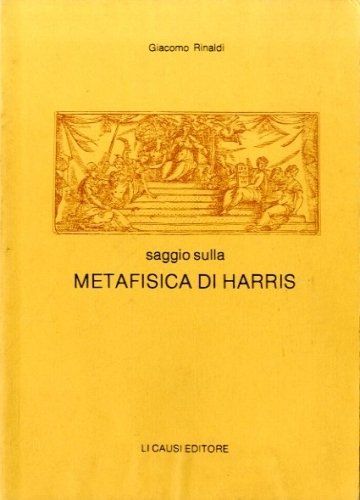 Saggio sulla metafisica di Harris.