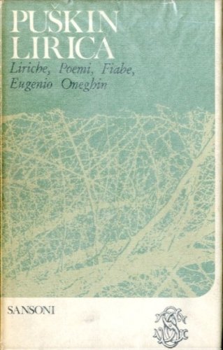 Lirica. Liriche, poemi, fiabe, Eugenio Oneghin