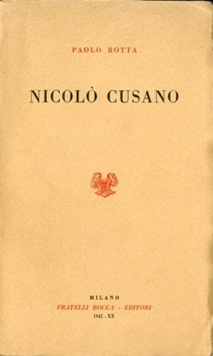 Nicolo' Cusano.